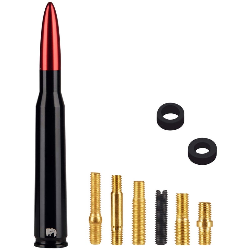ONE250 50 Cal Caliber Bullet Style Antenna, Compatible with All Dodge RAM Trucks (RAM 1500, RAM 2500 or RAM 3500 1994-2024) - Designed for Optimized FM/AM Reception (Red) - Image 4